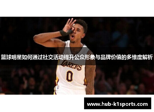 篮球明星如何通过社交活动提升公众形象与品牌价值的多维度解析